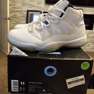 Air jordan 11 retro legend Blue-Black men 11